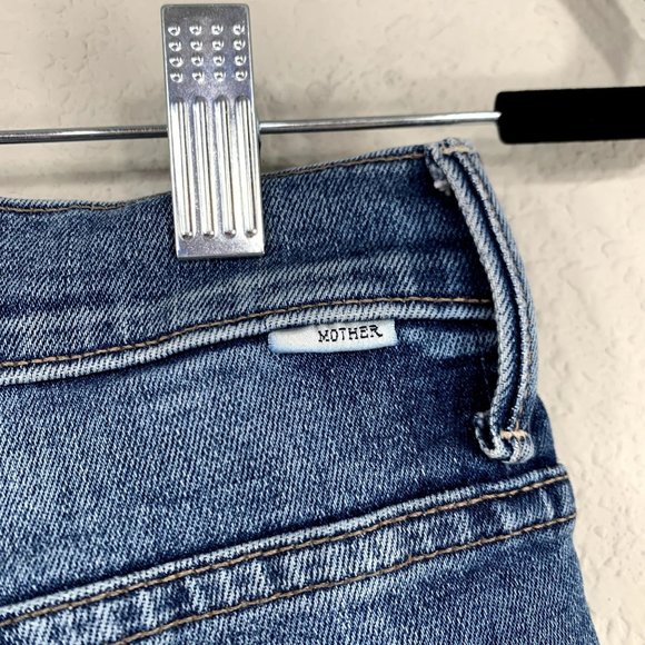 MOTHER The Stunner Ankle Fray in So Long - Picture 4 of 14